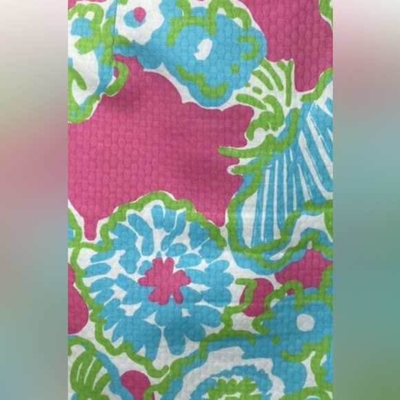 Lilly Pulitzer Buttercup Scallop Hem Shorts A Delicacy Size 0 - Picture 5 of 5